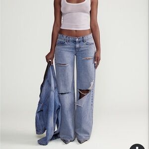 Revice TLC Episode 2 jeans denim ripped distressed blue low rise